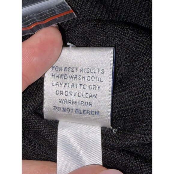 Peter Millar Crown Soft Men’s Merino Wool Silk Black Crewneck Sweater Sz 3XL NWT - Picture 9 of 9
